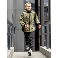 Куртка осенняя  для мальчика (Батик) арт.Конар цвет хаки