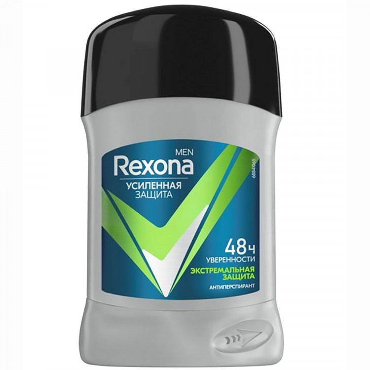 Дезодорант Rexona мужской 50 мл. стик Экстремальная защита  (Ст.6)