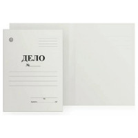 Обложка "ДЕЛО" 220г/м2 немелованный картон арт.D00601 (Ст.400)