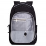 Рюкзак для мальчиков (Grizzly) арт RU-335-3/3 черный-серый 28х44х23 см
