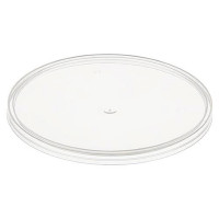 Крышка к пищ. ведру круглая для 3,25л D=195мм цвет прозр