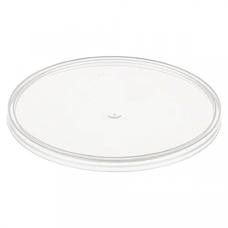 Крышка к пищ. ведру круглая для 3,25л D=195мм цвет прозр