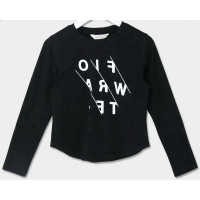 Лонгслив для девочки (Deloras) артикул 22019 р.34/134-44/164 цвет черный