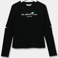 Джемпер для девочки арт.Deloras 21930 размер 34/134-44/164 цвет черный