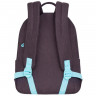 Рюкзак для девочка (Grizzly) арт RD-047-1/2 фиолетовый 32х45х13 см