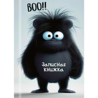 Записная книжка А7 твердая обложка 48 листов (Prof-Press) Цветные монстрики-2 глянцевая ламинация арт.48-8622