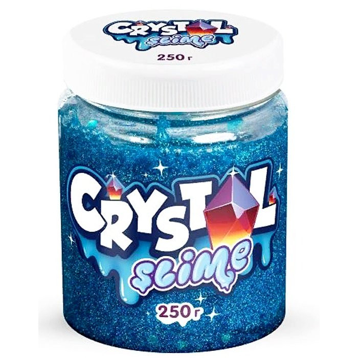 Игрушка Лизун Slime (Волшебный мир) Crystal slime 250 г арт.S500-20183 ассорти