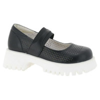 Туфли для девочки (BADEN KIDS) черный верх-искусственная кожа подкладка-натуральная кожа артикул KPS001-060