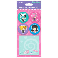 Клейкая бумага д/заметок 45*45 и 75*75 5*20 листов (deVENTE) NicoNico:-) арт.2010212