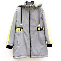 Куртка осенняя для девочки (Venedise) арт.98054 размерный ряд 36/140-44/170 цвет серый