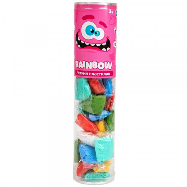 Пластилин легкий (Волшебный мир) Crazy Clay Rainbow max арт.C203Y