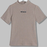 Водолазка (Делорас) короткий рукав цвет бежевый арт.Z63411S размерный ряд 34/134-46/170