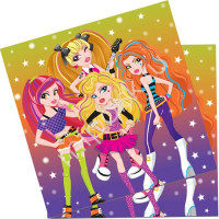 Салфетки "Party Girls" 12шт/наб. 33*33см арт.6039851