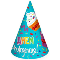 Колпак "Капкейки" 06шт/наб. арт.6072919