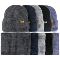 Комплект зимний для мальчика (Полярик) арт.L-19-36 размер 54-56 (шапка+снуд) цвет в ассортименте