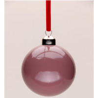 Шар пластик 06см глянец цв.красно-фиолетовый 116 арт.РШ5716