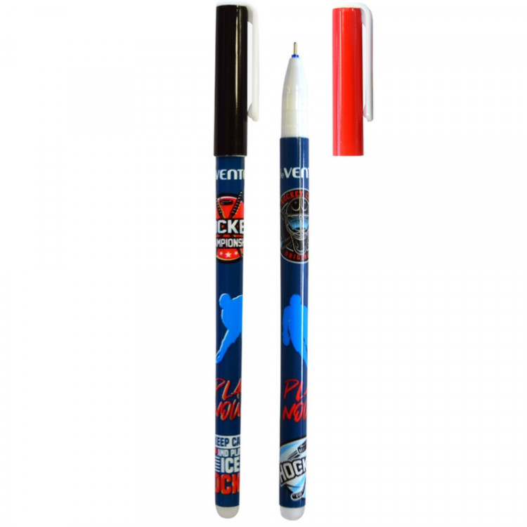 Ручка гелевая ПИШИ-СТИРАЙ (deVENTE) синяя Hockey 0,5мм арт.5051440 (Ст.)