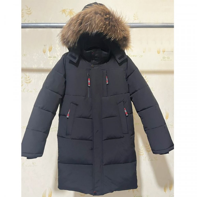 Куртка зимняя для мальчика (MULTIBREND) арт.hwl-MY-729-1 цвет черный
