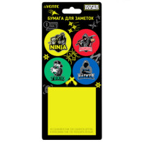 Клейкая бумага д/заметок 45*45 и 75*75 5*20 листов (deVENTE) SuperHero арт.2010213