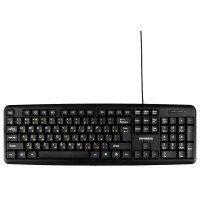 Клавиатура провод. Гарнизон GK-100XL. USB, черный