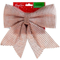 Украшение декоративное "Бант" 22*25см золото арт.80835