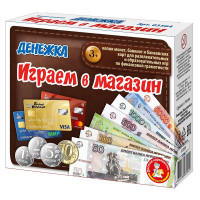 Игра настольная Играем в магазин Денежка (ДК) арт 03564