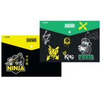 Папка-конверт на кнопке А4 (deVENTE) 180мкм SuperHero арт.3071223