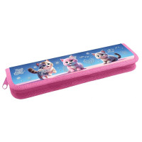 Пенал (ОНИКС) для кистей Котики фэнтези ткань арт.ПКТ 10-22