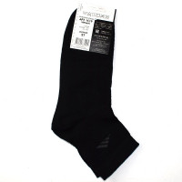 Носки мужские арт.1С19 размер 23-25 хлопок 78% полиамид22% цвет черный (Юстатекс)