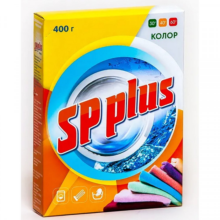 Стиральный порошок Sp+ 400г Колор