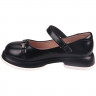 Туфли для девочки (TOM.MIKI) черные верх-искусственная кожа подкладка-натуральная кожа размерный ряд 29-34 арт.T-10686-E
