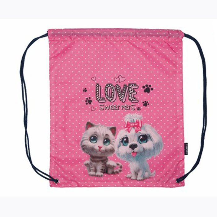 Сумка для сменной обуви 1 отделение (deVENTE) Sweet Pets 35х40см арт.7040903
