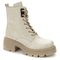 Ботинки для девочек зимние (BETSY) бежевый верх-искусственная кожа подкладка -байка артикул 938035/06-03