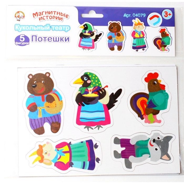 Игра Магнитные истории Потешки (ДК) арт 04079