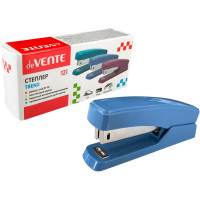 Степлер №10 (12л) пластиковый deVENTE Trend пепельно-синий арт.4142506