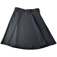 Юбка для девочки (OVAS) арт.4320 размер 30/122-36/146 цвет черный/полоса