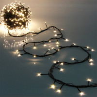 Гирлянда эл.д/дома точечная 40м 800LED (черн.провод) цв.т белый (соединение) 8реж.Wi-Fi арт.725