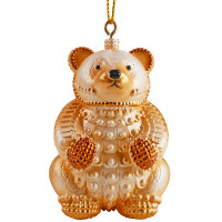 Украшение декор.подвеска фигурка "Медвежонок" 06,3см арт.92862