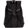Рюкзак для мальчиков (Grizzly) RU-230-1/1 черный-салатовый 32х45х23 см