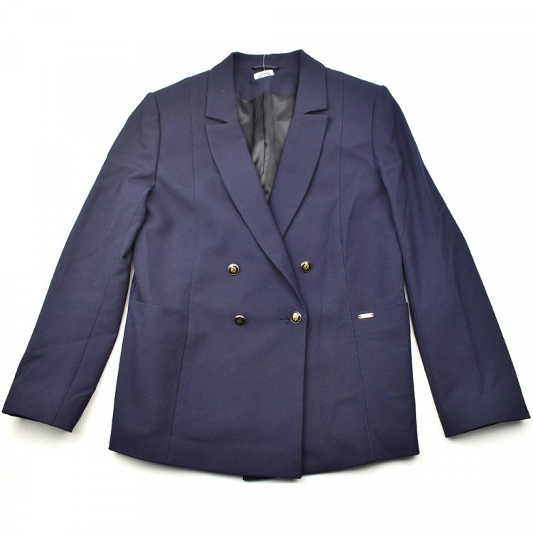 Жакет для девочки (ГЕРМИОНА) ткань 07 арт.2029-07 размер 34/134-46/170 цвет синий