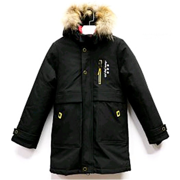 Куртка зимняя для мальчика (MULTIBREND) арт.brs-6632-4 цвет черный