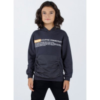 Толстовка для мальчика артикул (DMB) 4932 размер 32/128-44/164 цвет темно-серый