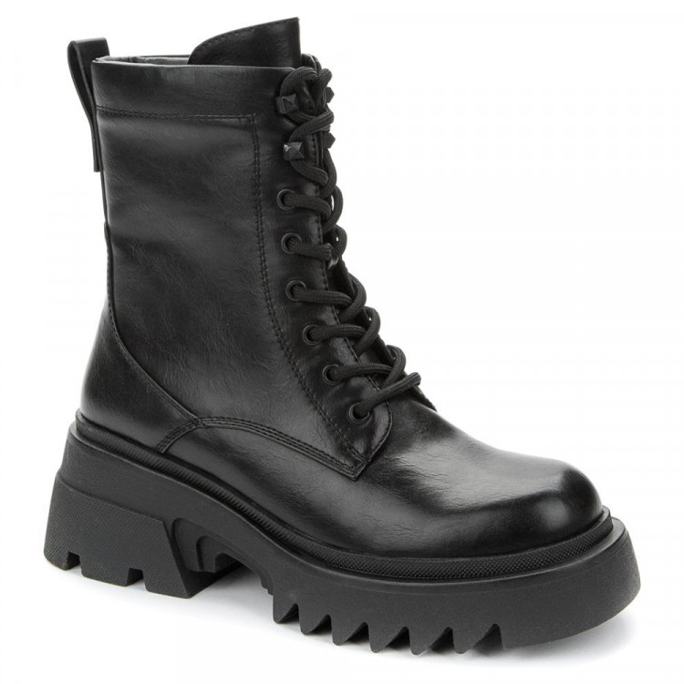 Ботинки для девочек зимние (BETSY) черный верх-искусственная кожа подкладка -байка артикул 938045/05-01