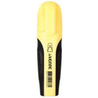 Маркер флуорисцентный  deVENTE  1-5мм скошенный, Пастель (Pastel) желтый, каучуковые вставки арт.5045900 (Ст.12)