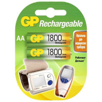 Аккумулятор GP 1800mAh АА/LR6 NiMh бл/2шт