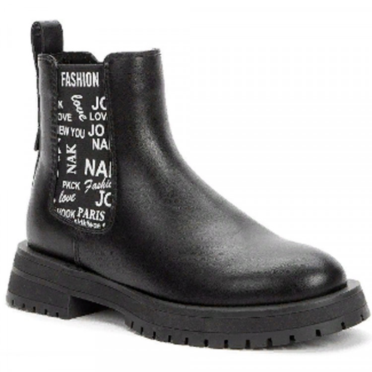 Ботинки для девочки (BETSY) черный верх-искусственная кожа подкладка - байка артикул 928357/10-01