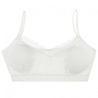 Топ для девочки подростковый арт.5971D размер 38/158-164 (12/13) цвет белый 100% хлопок