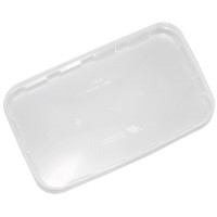 Крышка к ведру 5,8л прямоугольная 293*198мм цвет прозрачный