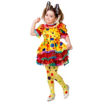 Костюм Д (НОВЫЙ ГОД) Хлопушка (платье,ободок,гольфы) р.26/104-36/140 арт.5235