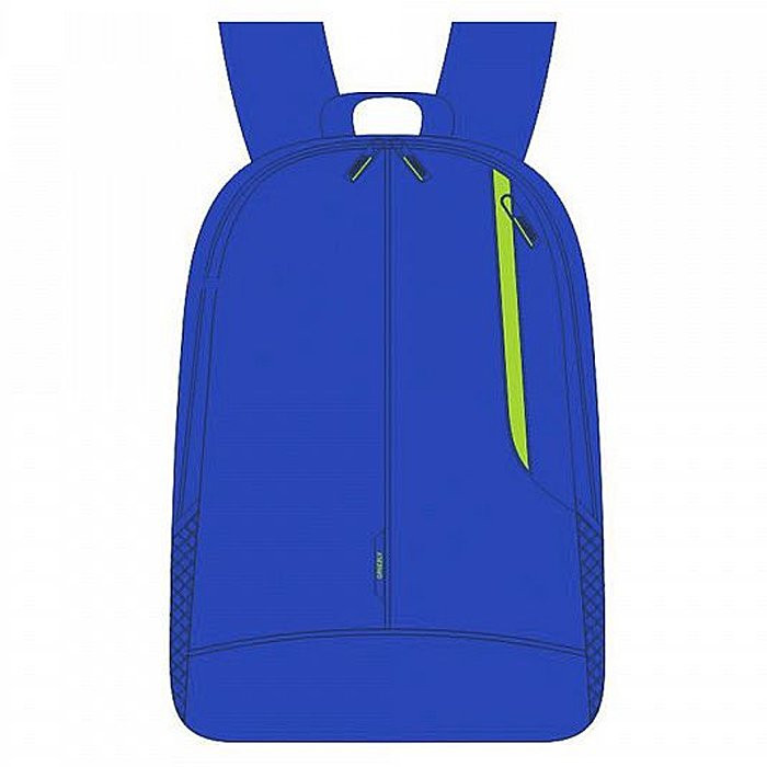 Рюкзак для мальчика (Grizzly) арт RQ-921-4 синий-салатовый 32х45х13 см